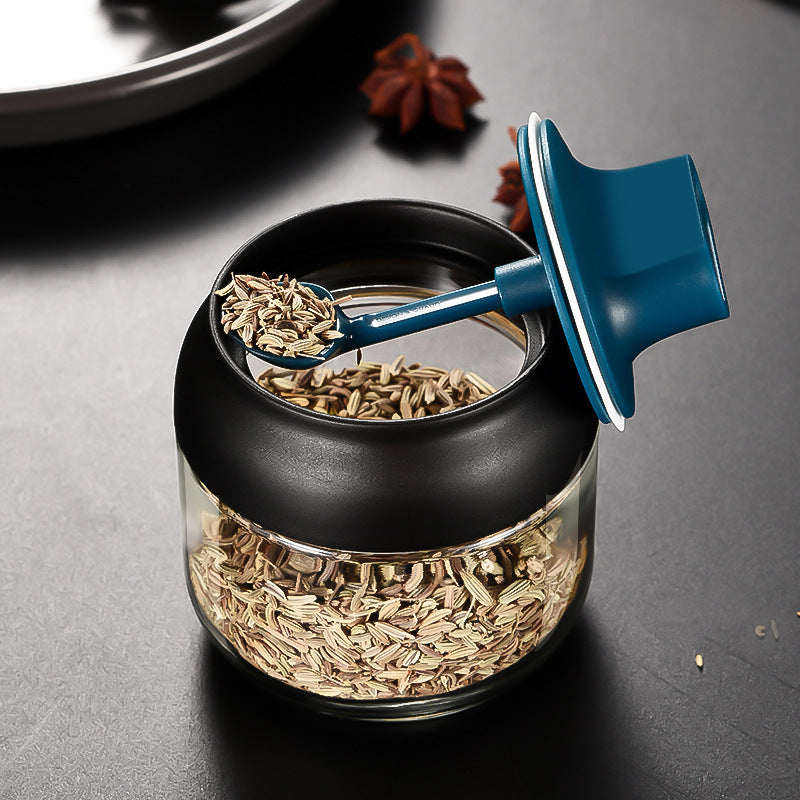 280ml Clear Glass Seasoning Jar Spice Dispensing Bottle with Spoon Oil Brush Honey Stick (BPA-Free No FDA Certificate) (BPA-Free No FDA Certificate) 280ml Clear Glass Seasoning Jar Spice Dispensing Bottle with Spoon Oil Brush Honey Stick (BPA-Free No FDA Certificate) (BPA-Free No FDA Certificate)